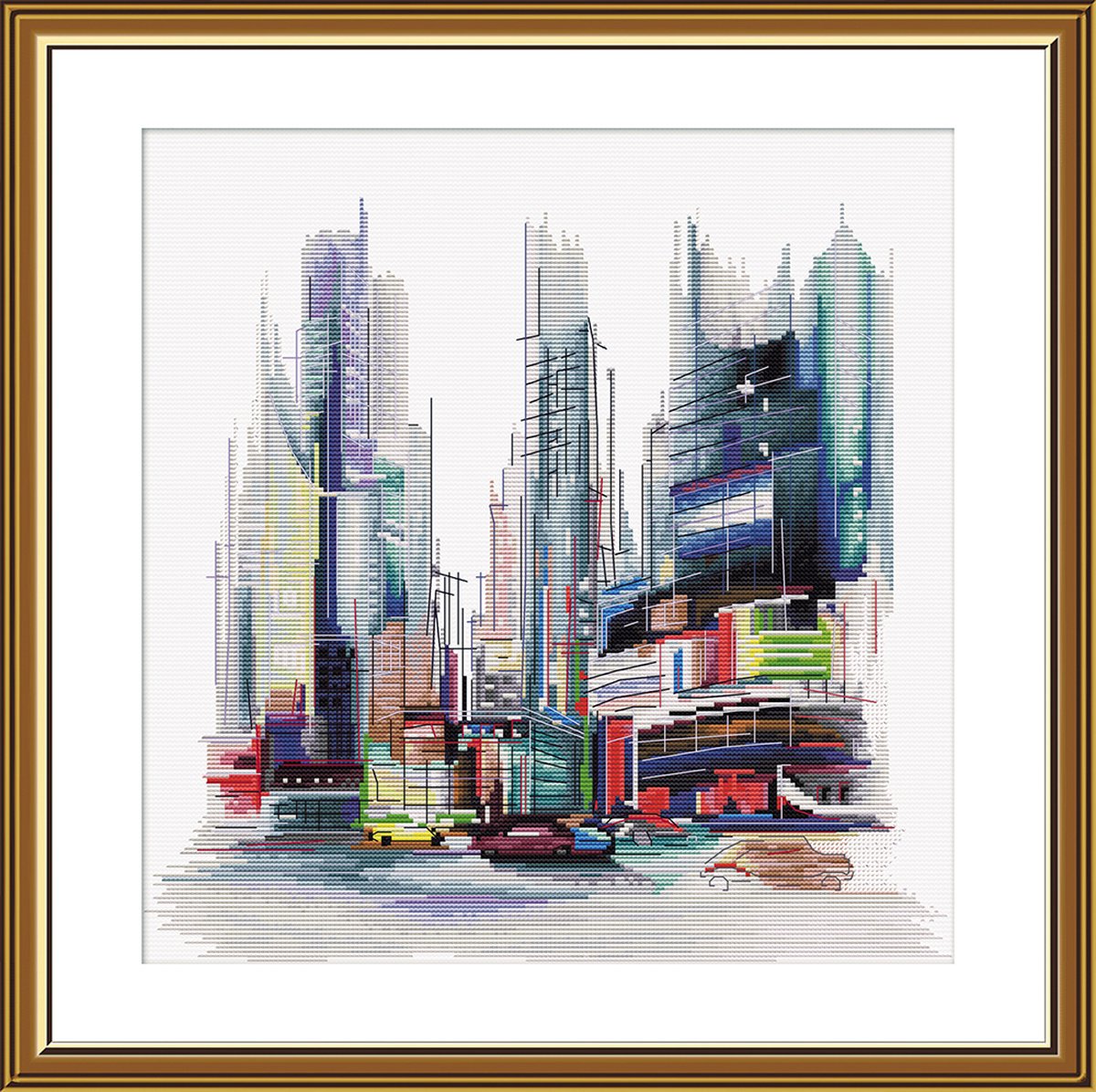 Borduurpakket Nova Sloboda - Megapolis - Metropolis - 14 count