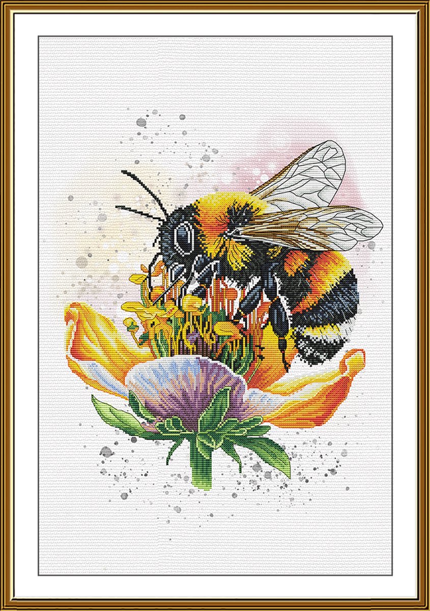 Borduurpakket Nova Sloboda - Mrs. Honey - Mevrouw Honing