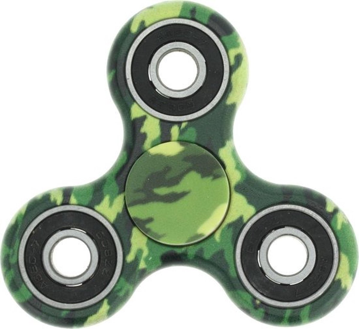 Fidget spinner Green Camo - Langdurige spin - Hoogwaardig merk Hand spinner - Uniek design!