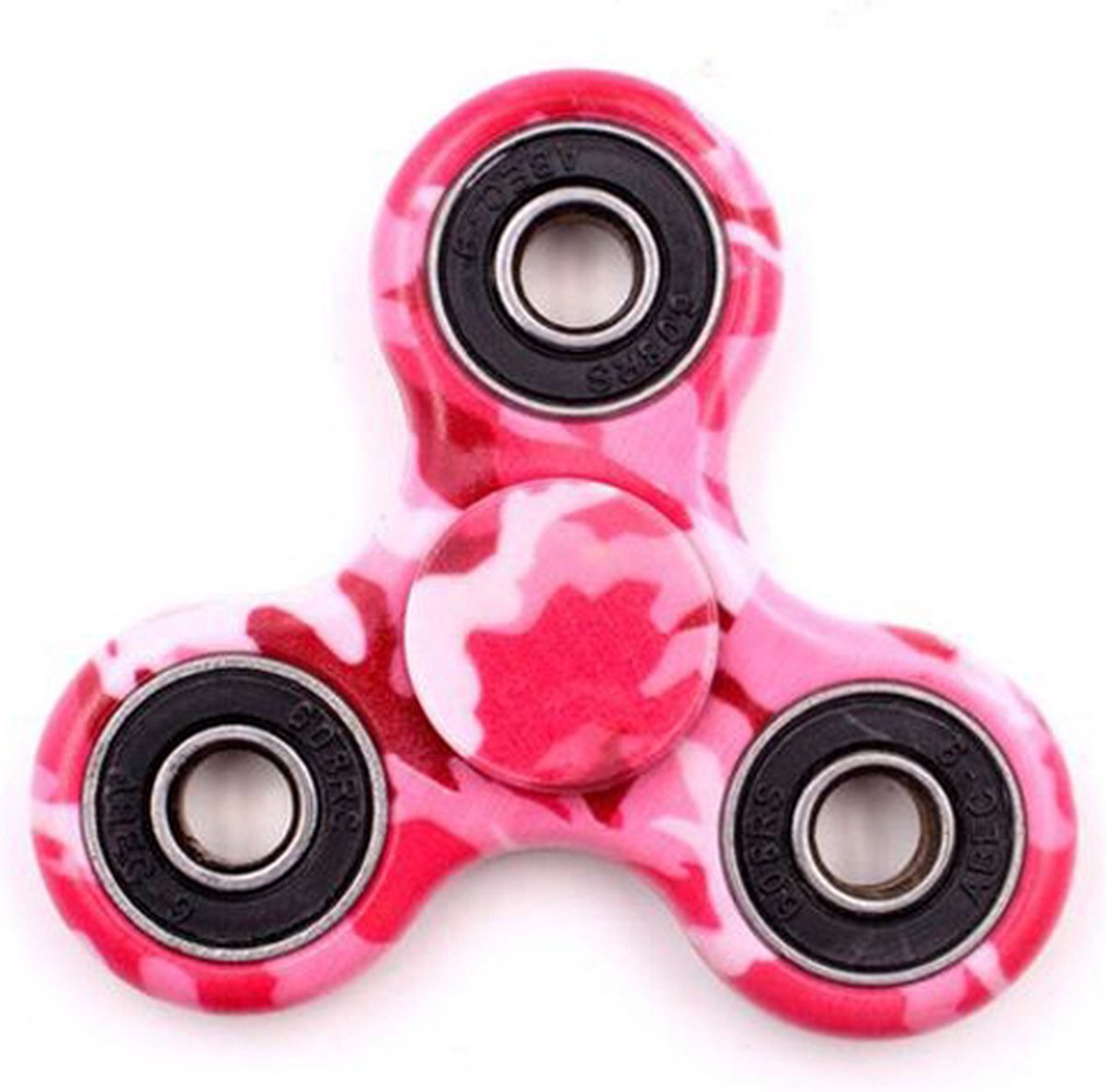Fidget spinner Pink Camo - Langdurige spin - Hoogwaardig merk Hand spinner - Uniek design!