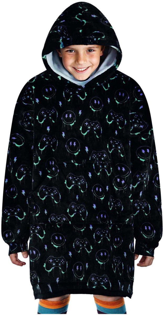 Noxxiez Knuffel Hoodie Medium Trui Gaming, tot 160cm