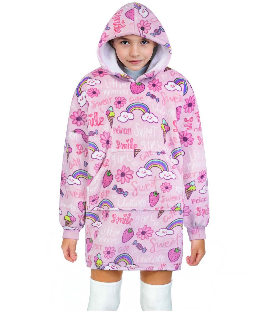 Noxxiez Knuffel Hoodie Medium Trui Sweet, tot 160cm