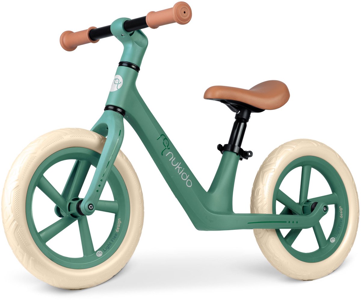 Loopfiets voor kinderen Nukido Light Flee – licht, stabiel en verstelbaar