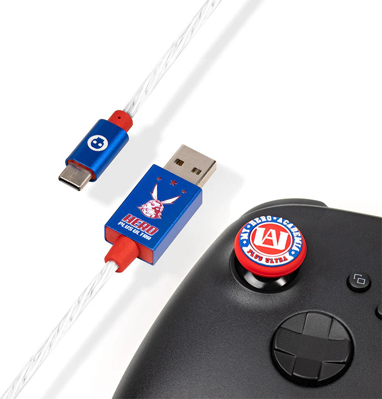 My Hero Academia - USB-C LED Charge Cable & Thumb Grips
