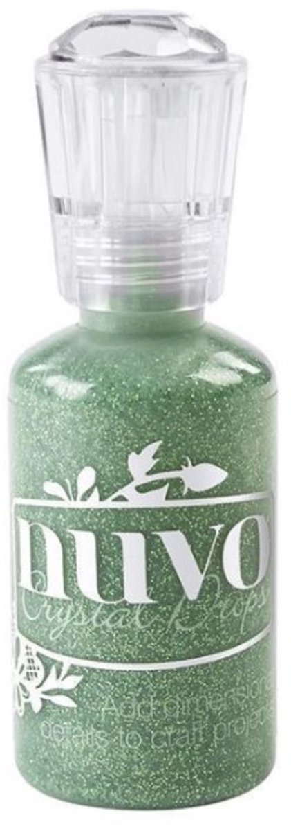 Glitter drops sunlit meadow - Nuvo