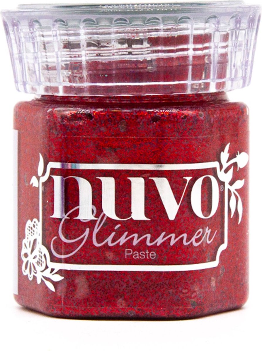 Nuvo Glimmer pasta - Sceptre red