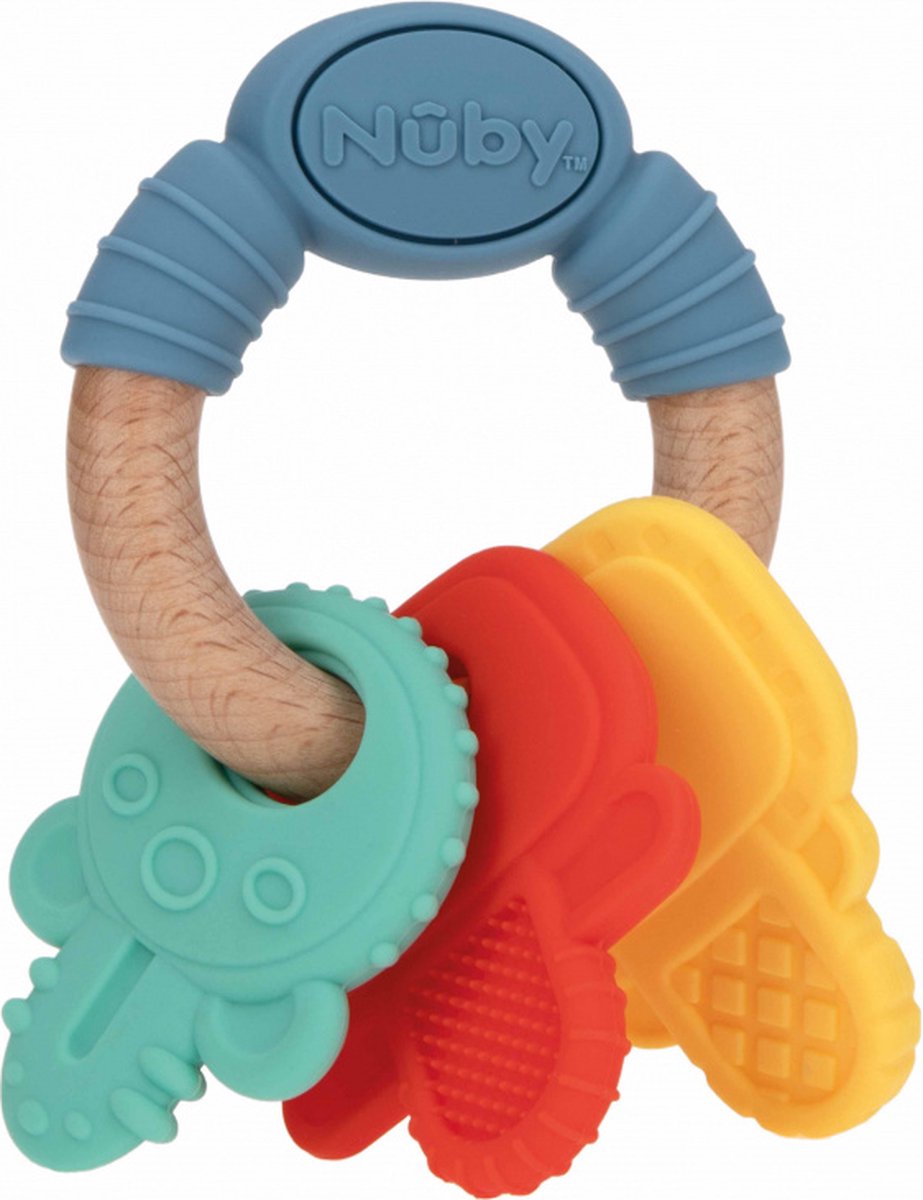 Nuby Bijtspeeltje Allerlei Texturen 3mnd+