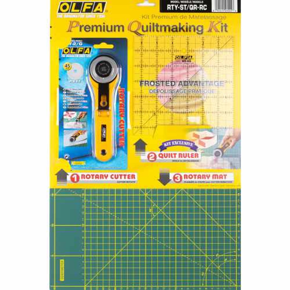 OLFA Quilt Inch Startset RTY-ST/QR-RC Groen