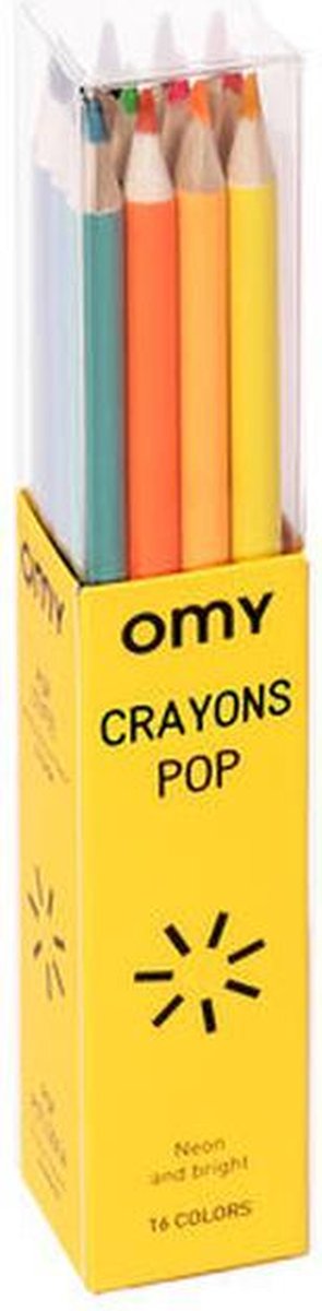 OMY - BOX OF 16 COLORED PENCILS POP