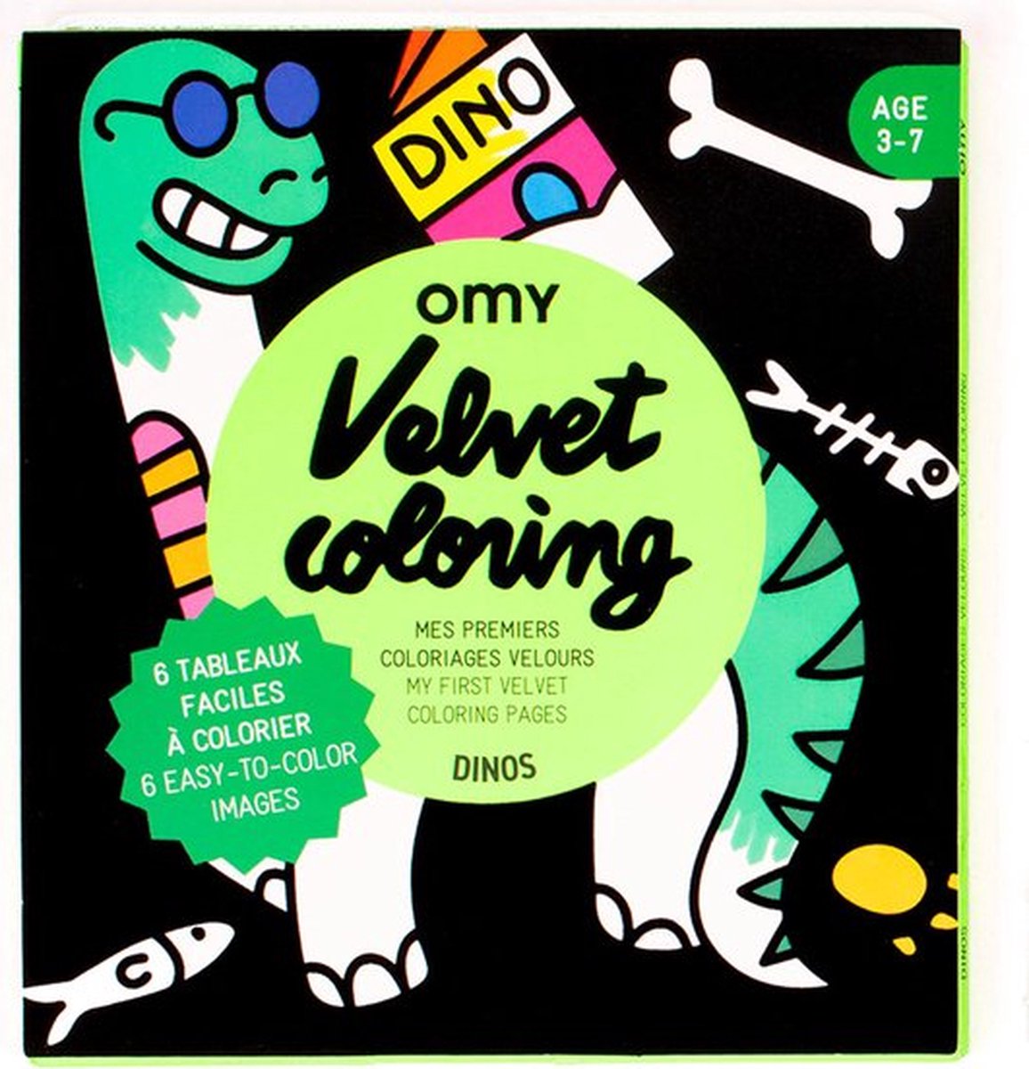 Velvet Coloring Dino