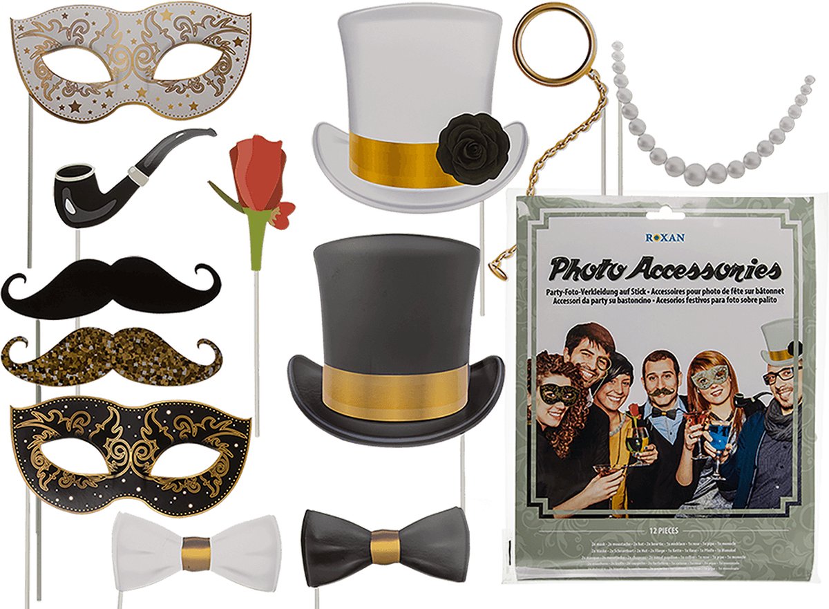 Photo probs, foto assesoires, photobooth, Kindercrea