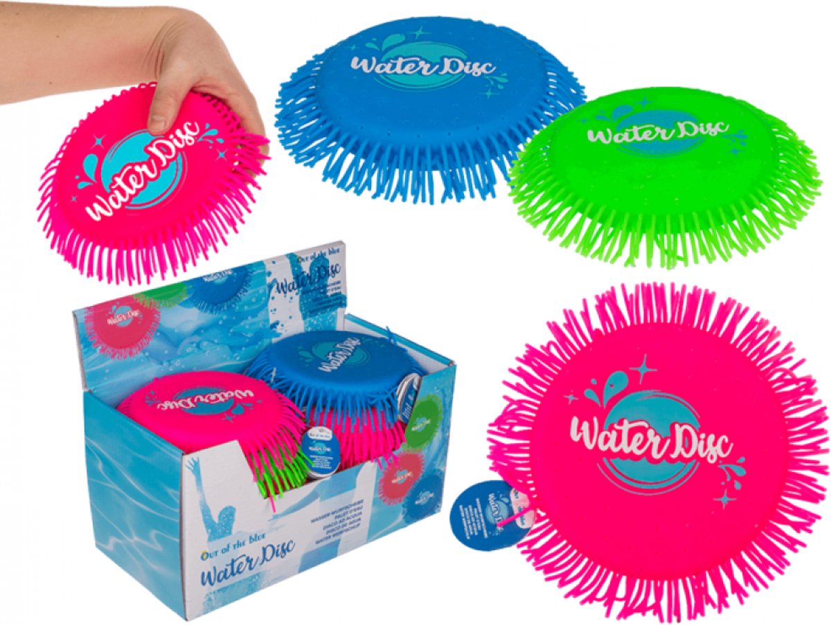 Water disc werpschijf - Zwembad accessoires - Zwembad speelgoed - Waterpret - Zwembad werpschijf - Overgooi - Frisbeeen