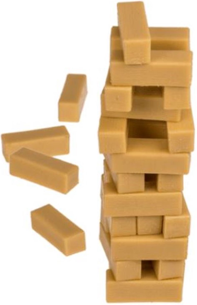 mini spel Toren Bouwen behendigheidsspel in blik reisspel