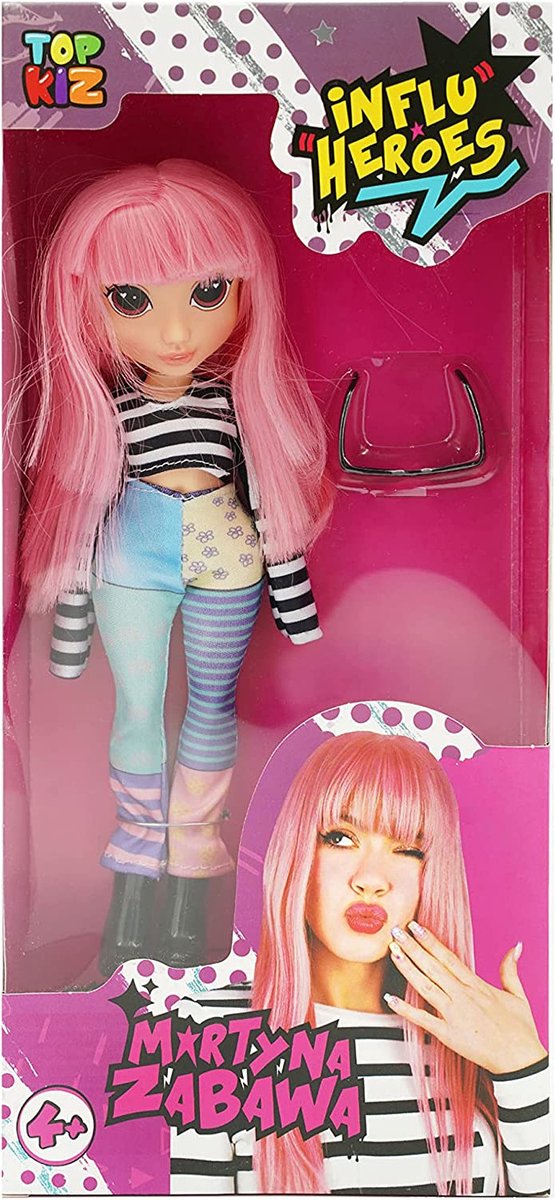 Influ Heroes - Pop Miss Martyna - Accessoire - Hoogte 23 cm