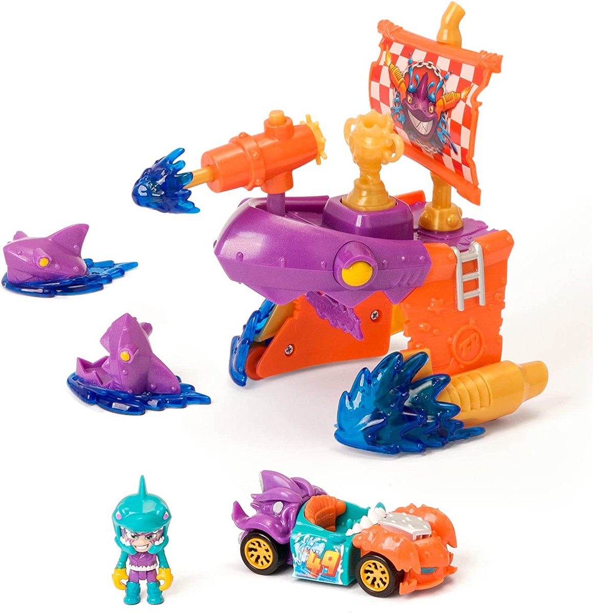 ORBICO - T-Racers Pirate Shark - Playset exclusief voertuig