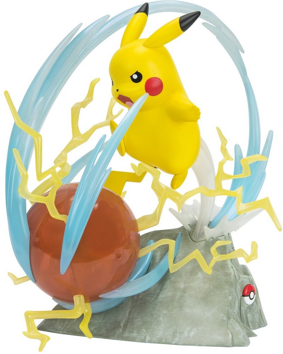 ORBICO Pokemon Pikachu Deluxe Statue - Verlichte figuur - 33 cm - 4+ jaar