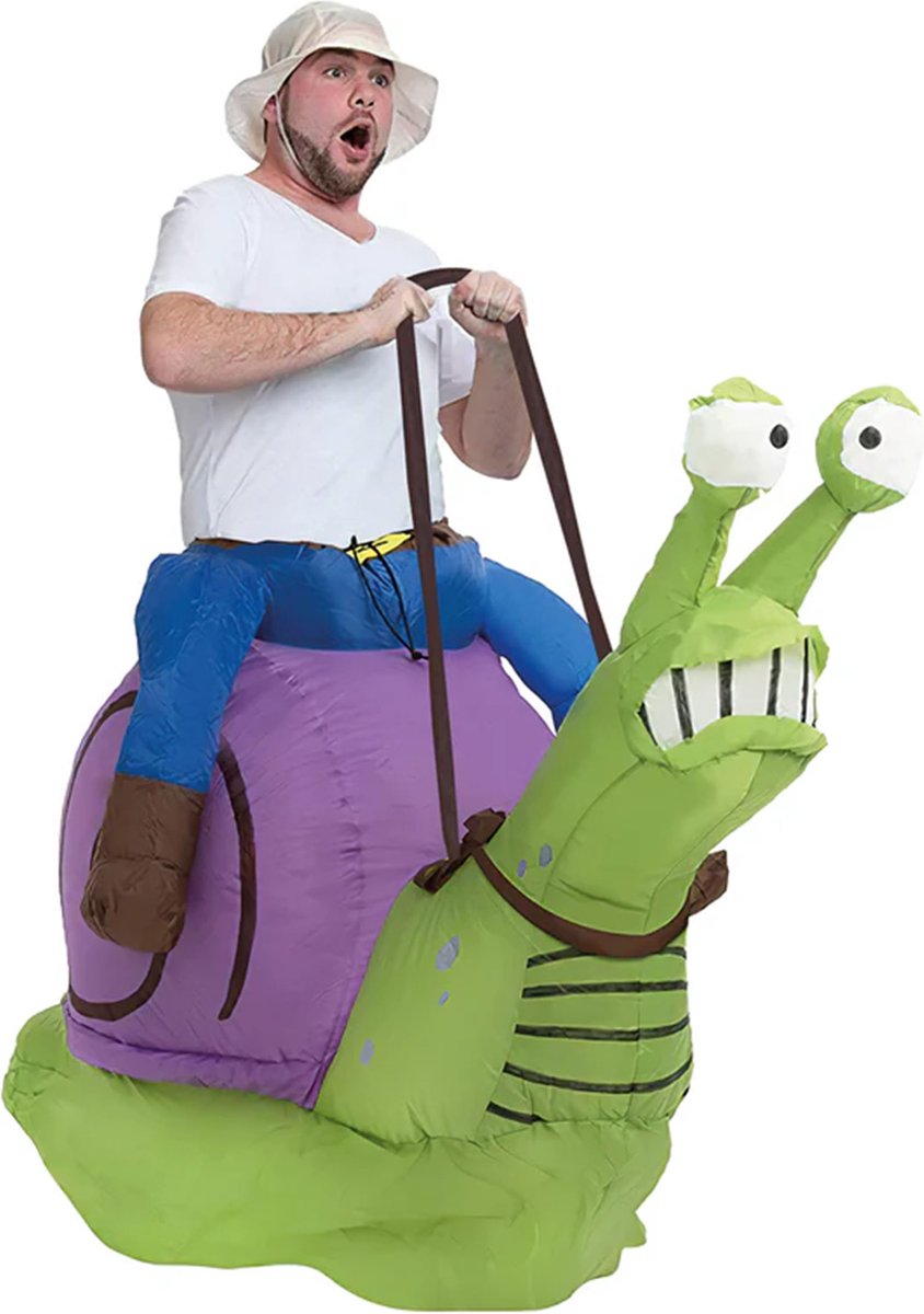 ORIGINAL CUP - opblasbare Slakkenkostuum