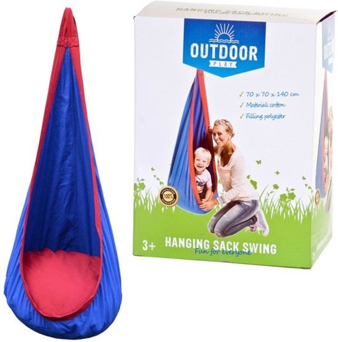 OUTDOOR PLAY Hangende zakschommel 45418