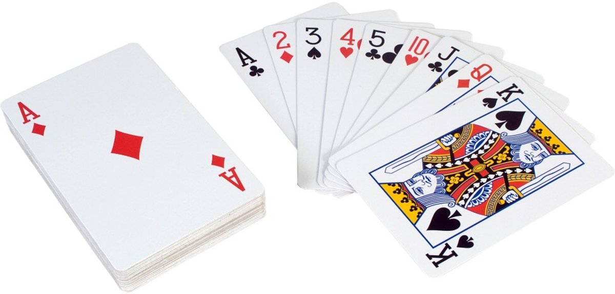 Outdoor Play XL Kaartspel met 54 Kaarten