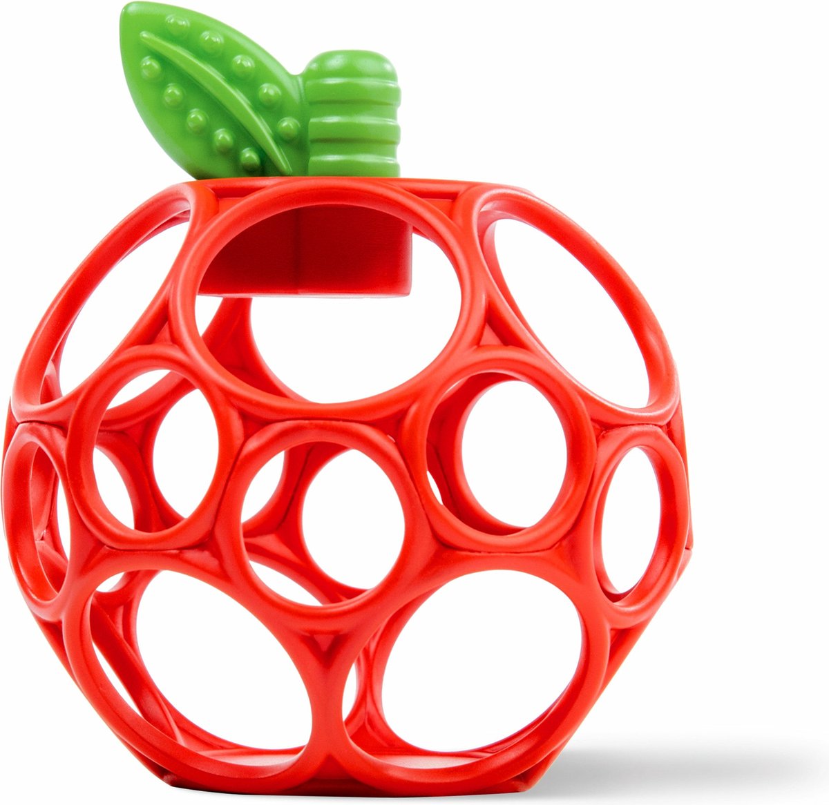 Oball babybal appel met bijtring - Oball - vanaf 0 maanden