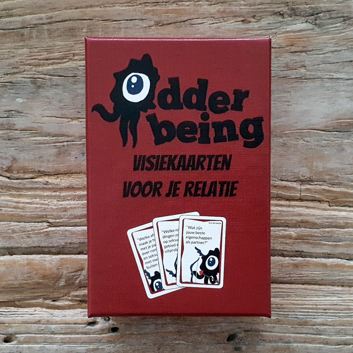 Odder Being - Visiekaarten Voor Je Relatie - 55 kaarten - Vragen voor gesprekken, coaching, journaling, vision boarding