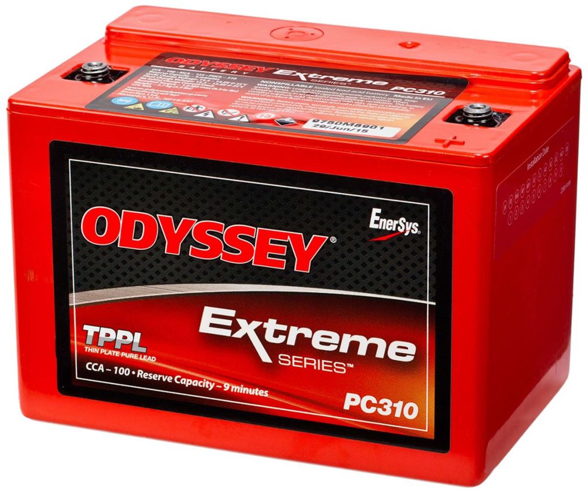 Odyssey AGM accu 8 Ah PC310