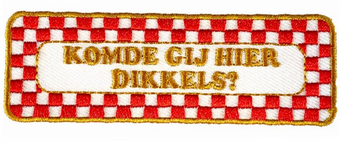 Oeteldonk embleem - Brabantse uitspraken – Dikkels