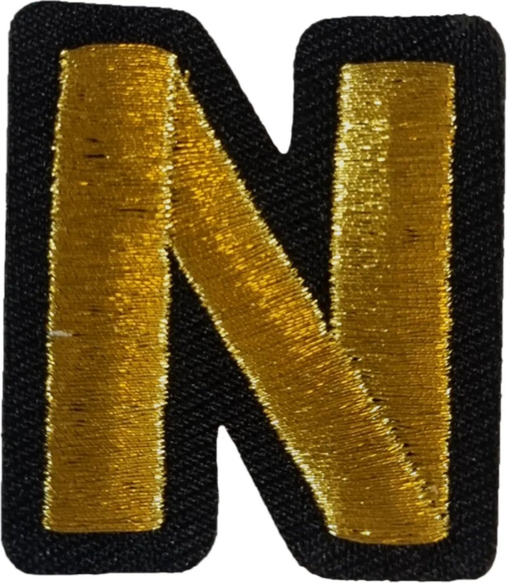 Oeteldonk embleem - Gouden letter N