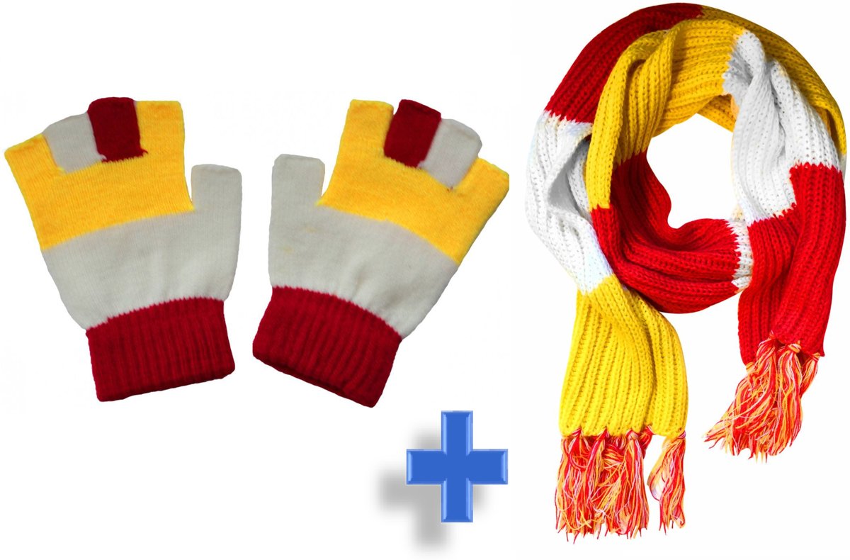 Oeteldonk Sjaal en Handschoenen VOORDEELPAKKET voor carnaval Den Bosch