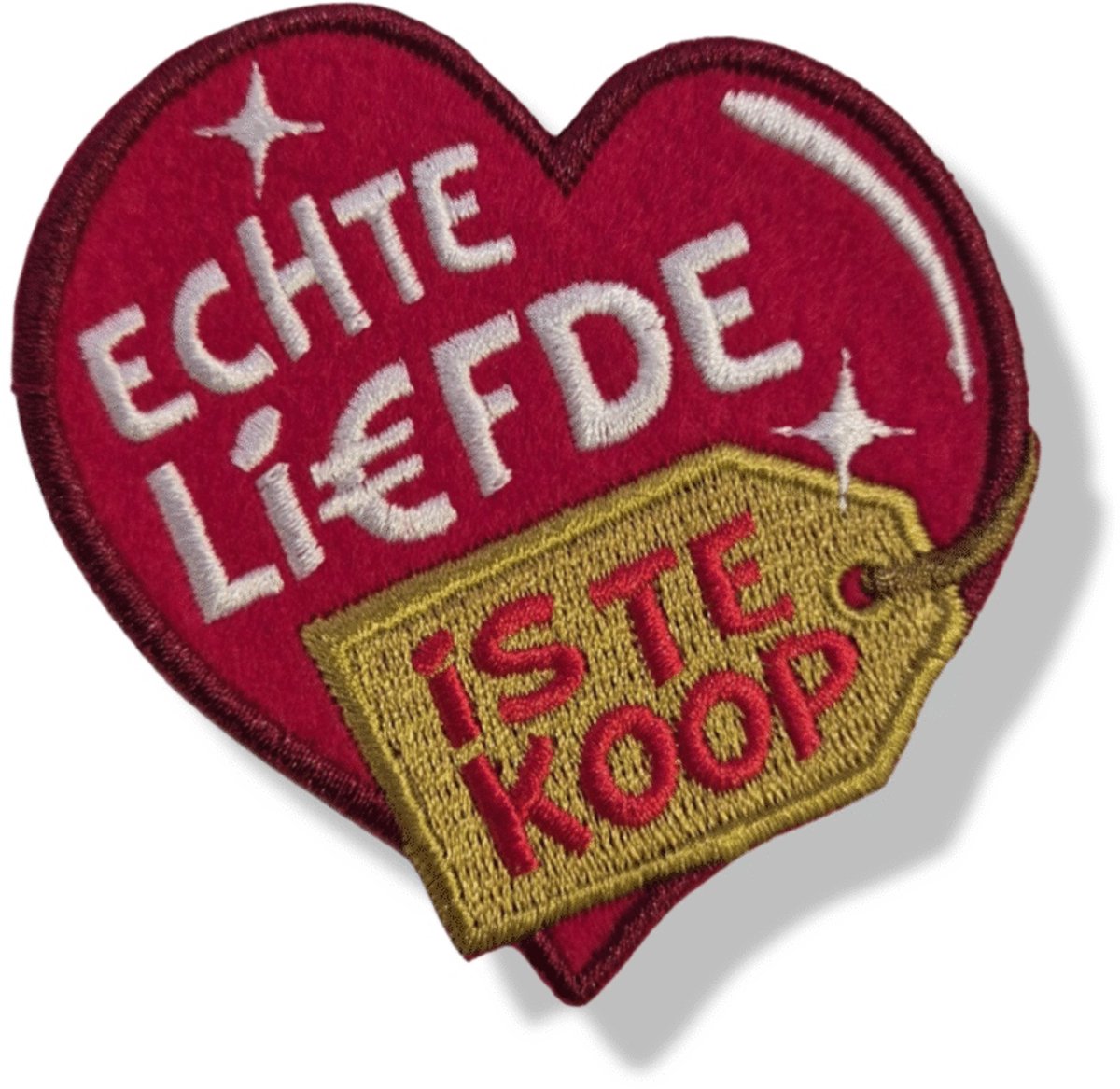 Oeteldonk embleem - Echte liefde is te koop…
