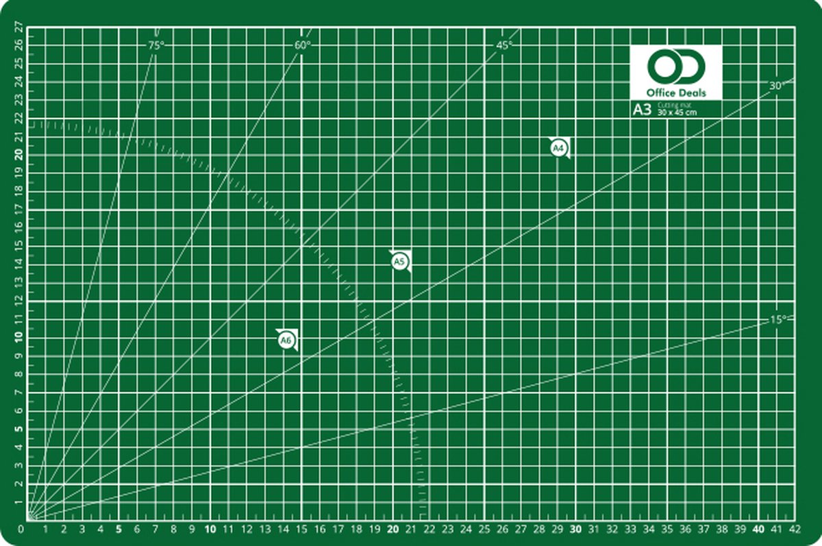   A3 - 45 x 30 cm - Groen