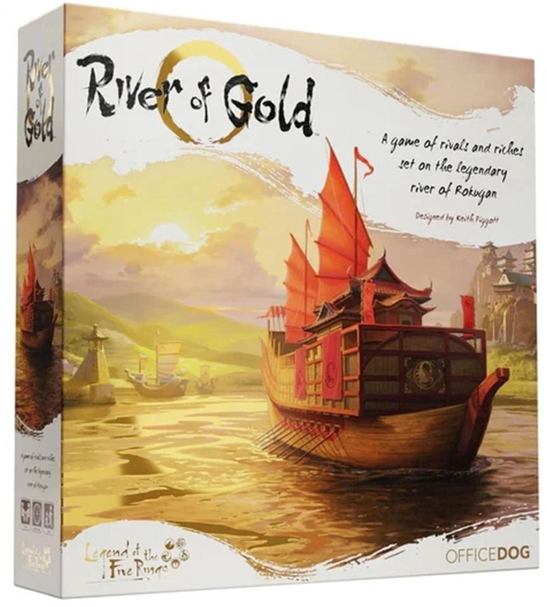 River of Gold: Legend of the Five Rings Board Game - Bordspel (ENG)