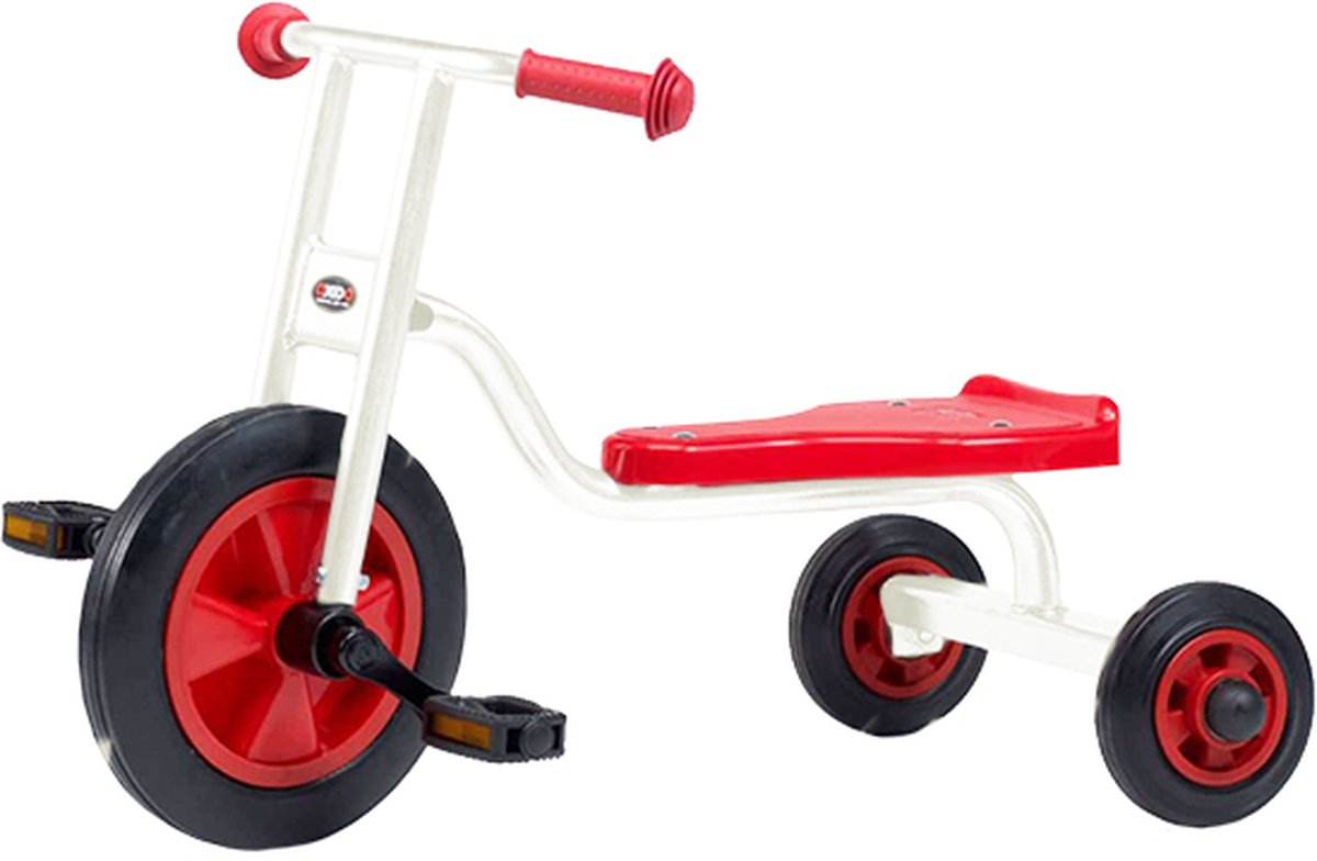 Okido Driewieler Mini, Zithoogte 28 cm Wit