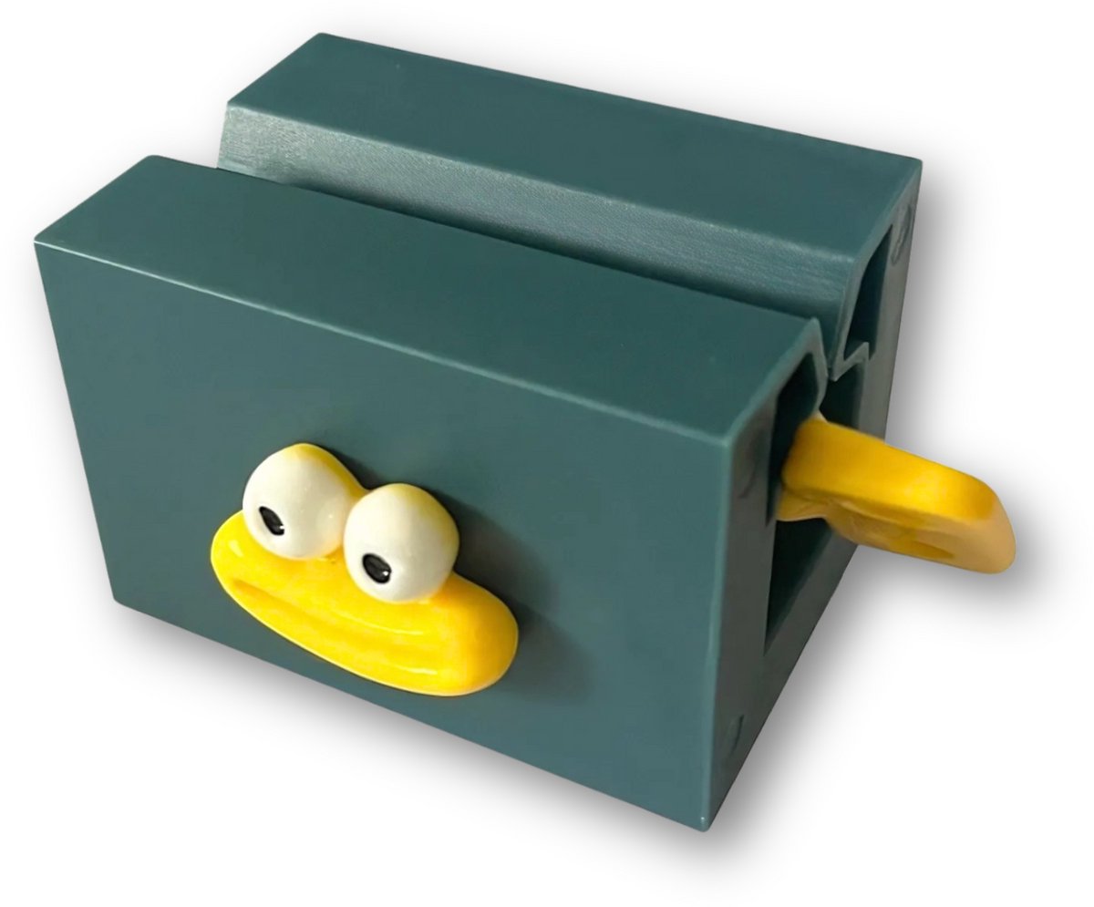 okido - Tube Uitknijper voor Tandpasta en Crèmes - Tandpasta knijper Blauw kinderen - Tandpasta Dispenser - Tube uitknijper - Tube squeezer - Tube Roller - Tube sleutel