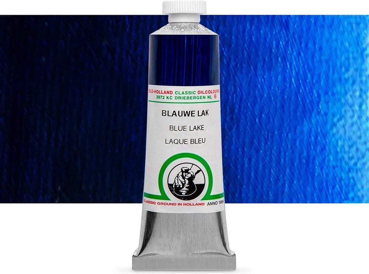 Old Holland Hoge Kwaliteit Olieverf 40 ml - Blauwe Lak (B229)