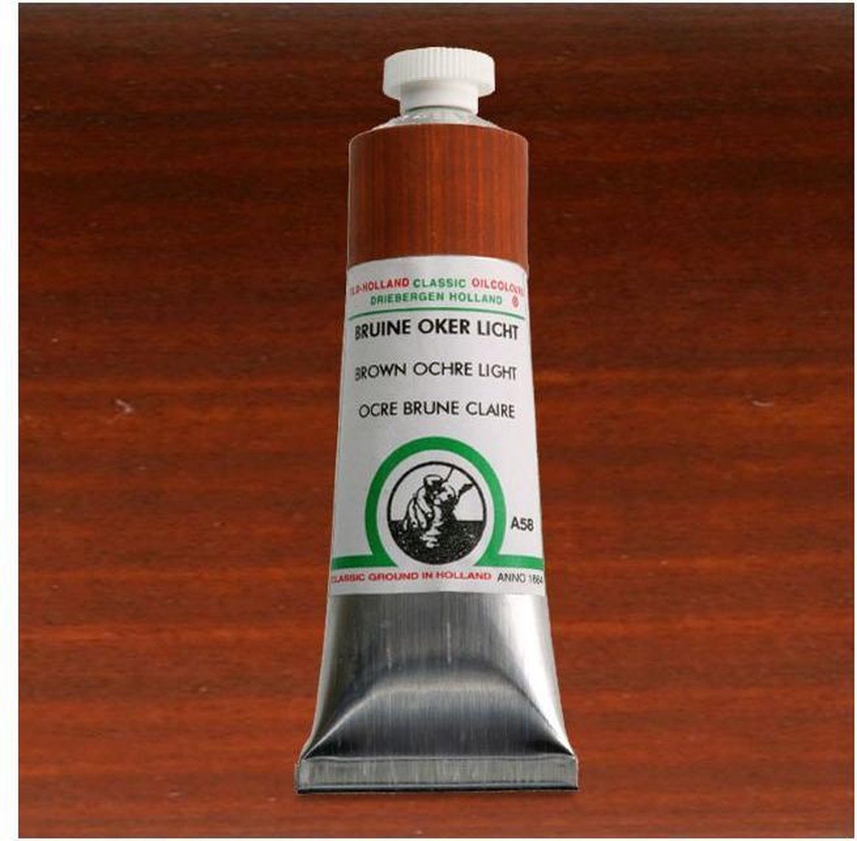 Old Holland Hoge Kwaliteit Olieverf 40 ml - Bruine Oker Licht (A58)