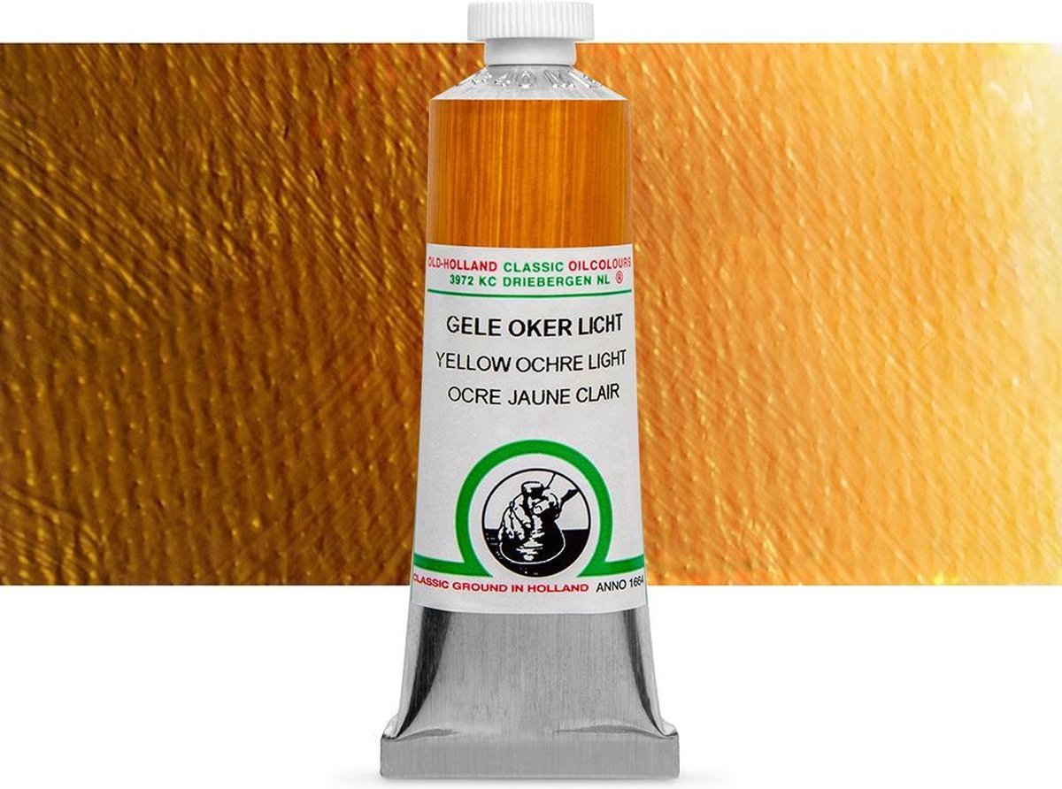 Old Holland Hoge Kwaliteit Olieverf 40 ml -  Gele Oker Licht (A53)