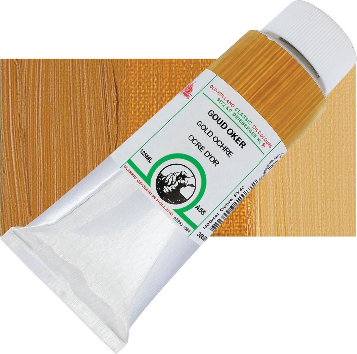 Old Holland Hoge Kwaliteit Olieverf 40 ml - Goud Oker (A55)