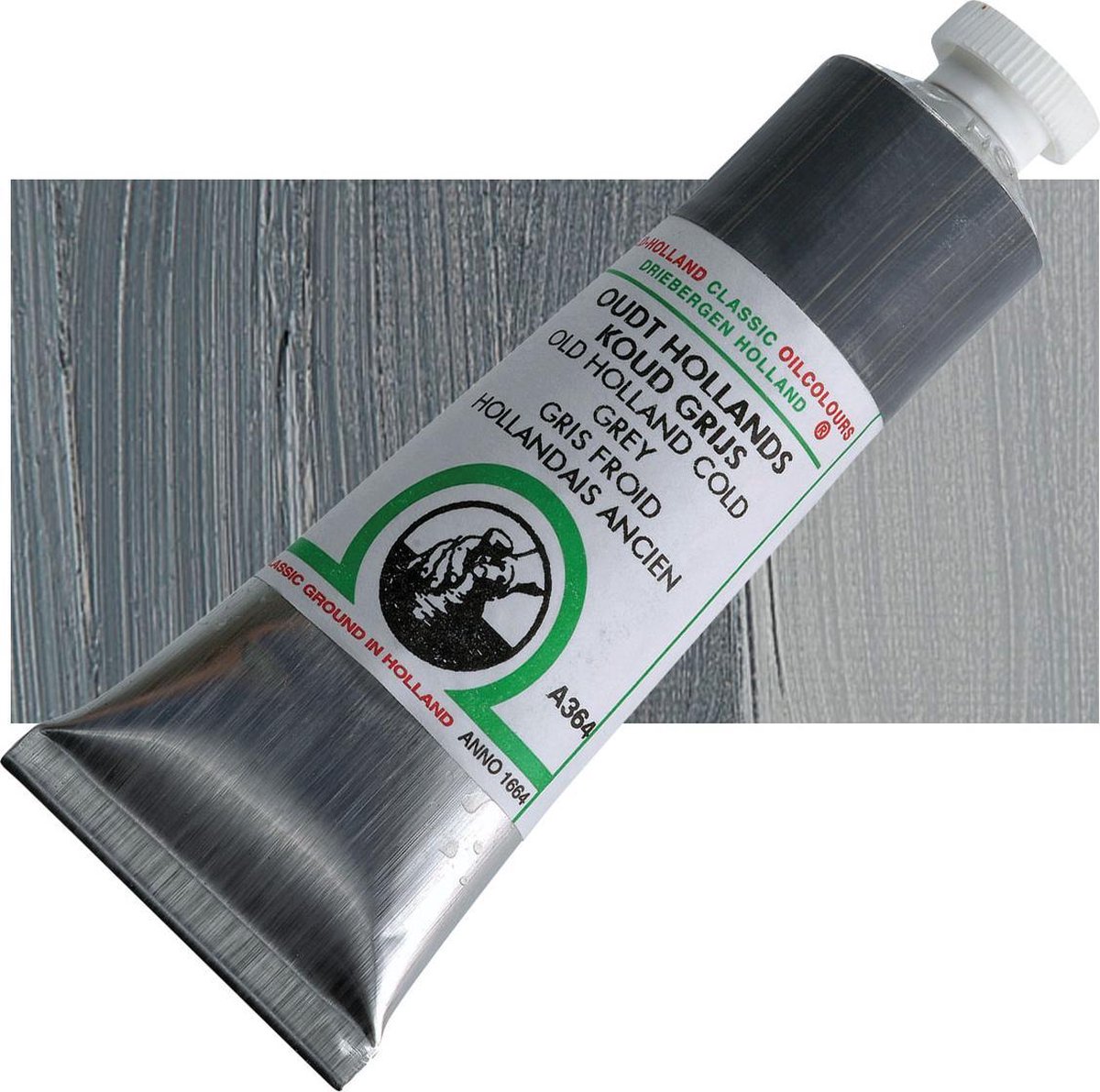Old Holland Hoge Kwaliteit Olieverf 40 ml - Oudt Hollands Koud Grijs (A364)