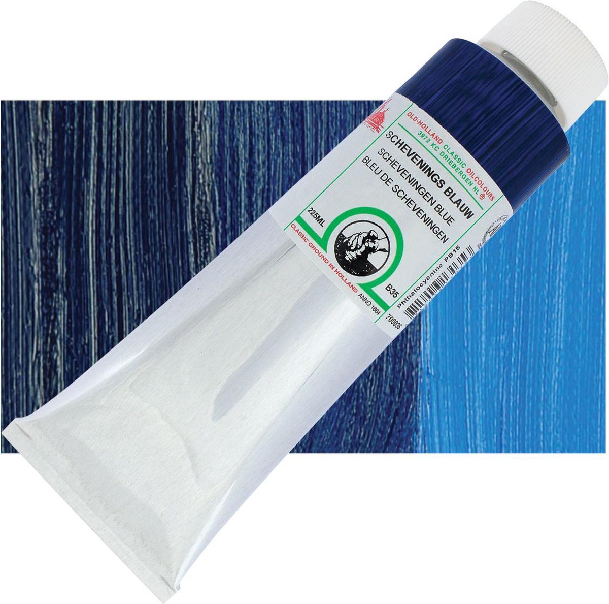 Old Holland Hoge Kwaliteit Olieverf 40 ml - Schevenings Blauw (B35)
