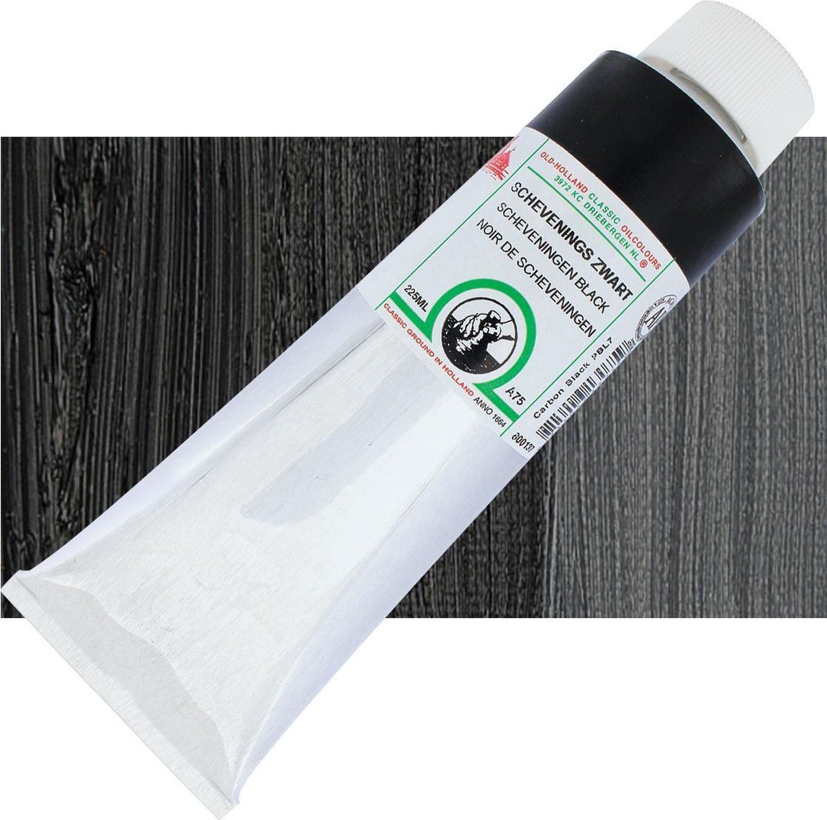 Old Holland Hoge Kwaliteit Olieverf 40 ml - Schevenings Zwart (A75)