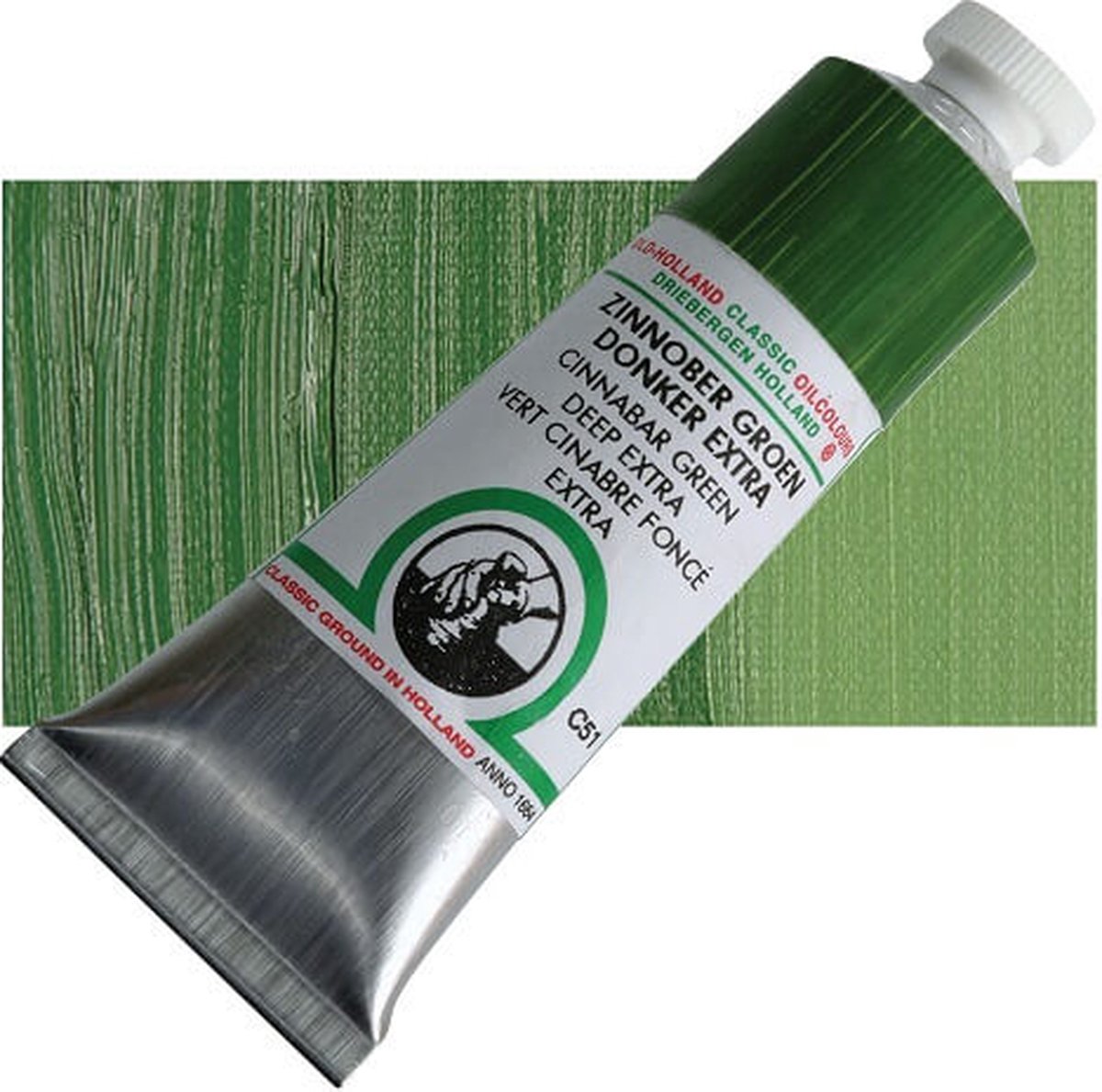 Old Holland Olieverf Cinnabar Green Deep Extra C51 18ml
