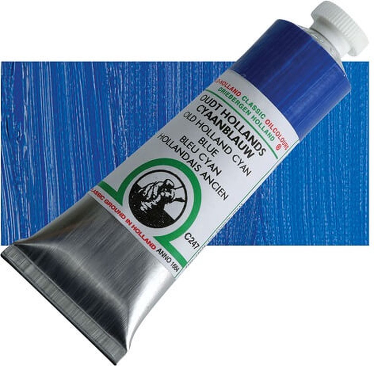 Old Holland Olieverf Old Holland Cyan Blue C247 18ml