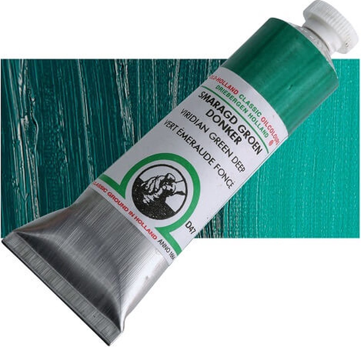 Old Holland Olieverf Viridian Green Deep D47 18ml