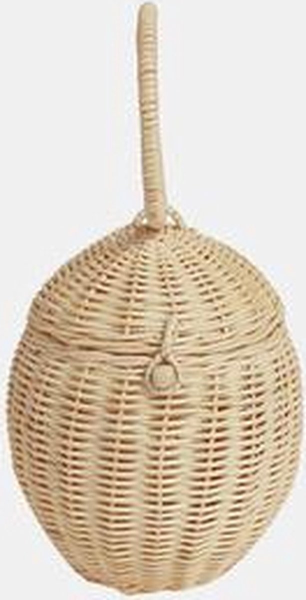   rieten Egg Basket Vanilla