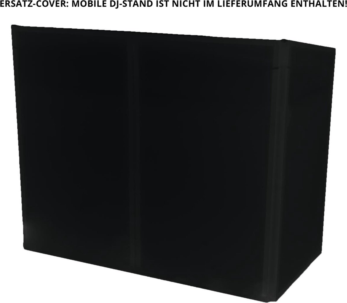   Mobile DJ Stand Ersatz-Cover black - DJ-tafel