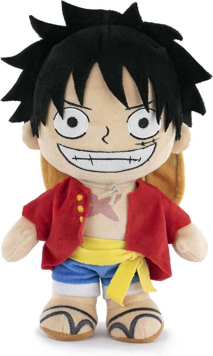 One Piece - Monkey D. Luffy knuffel - 30 cm - Pluche