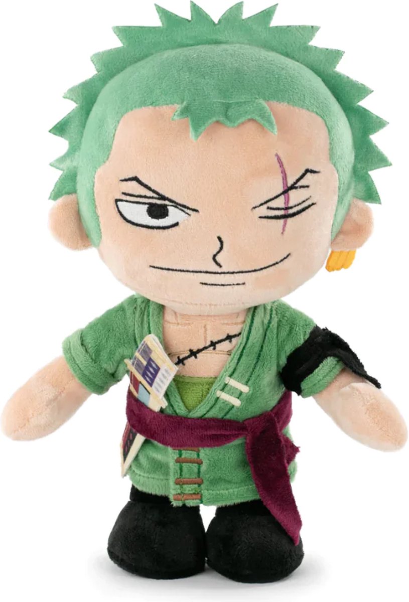One Piece - Roronoa Zoro knuffel - 30 cm - Pluche