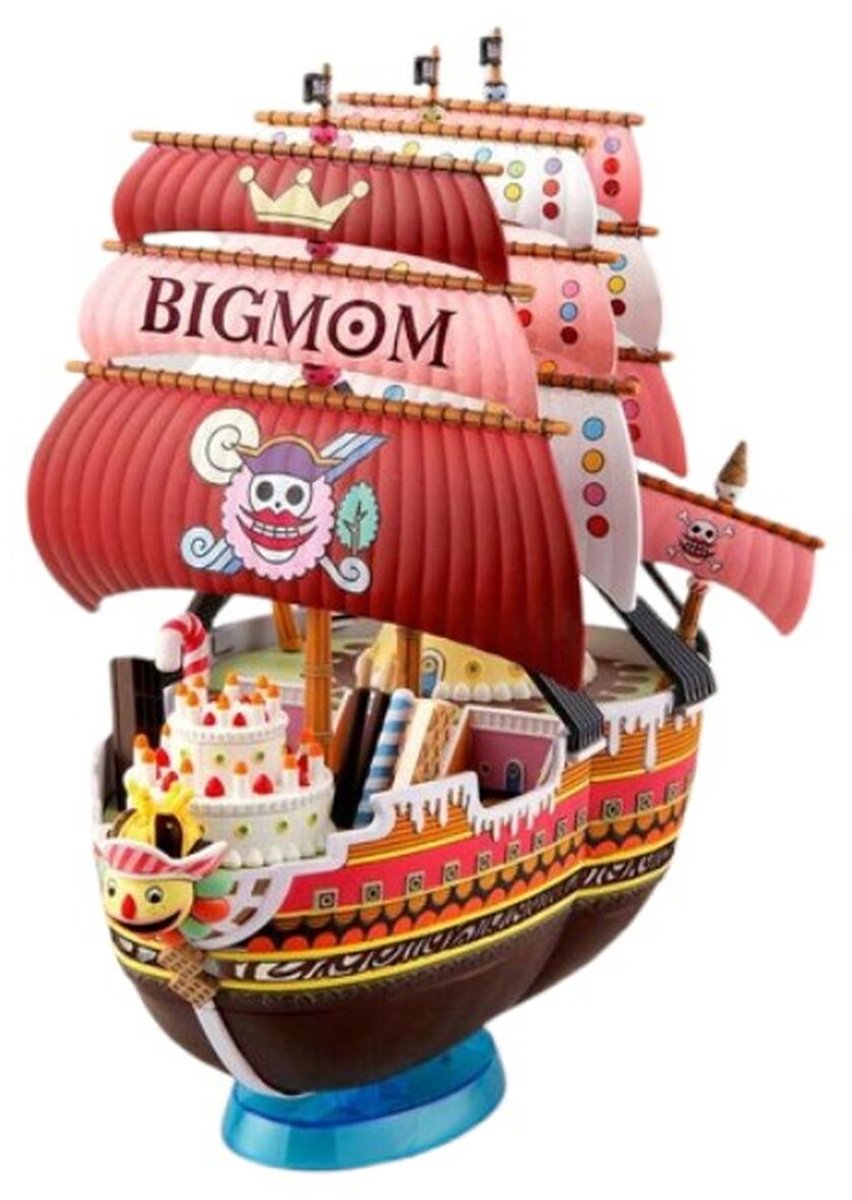 One Piece Ship Queen Mama Canter Model Kit 15cm