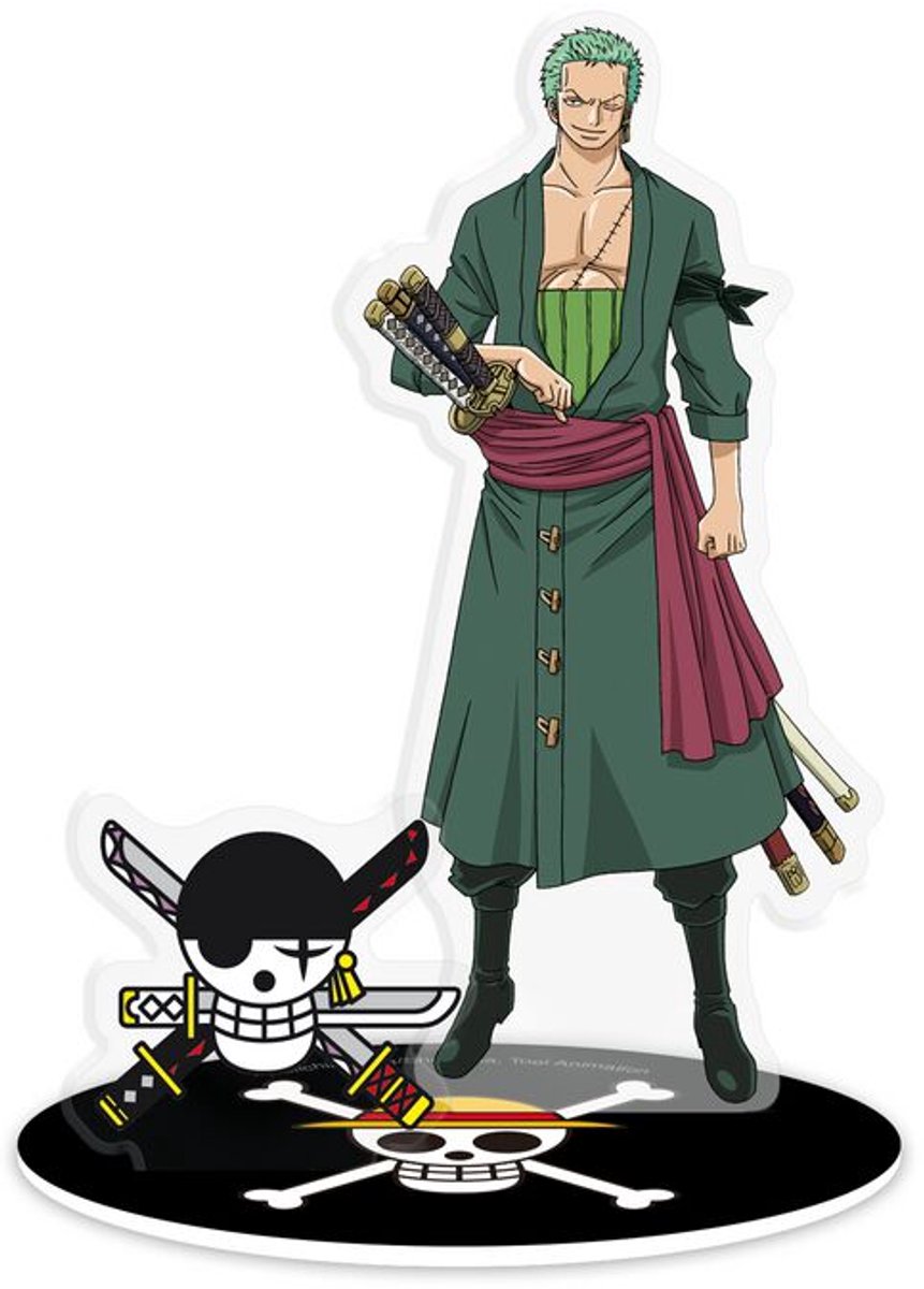 One Piece Zoro Unisex Verzamelfiguren - meerkleurig - Standard